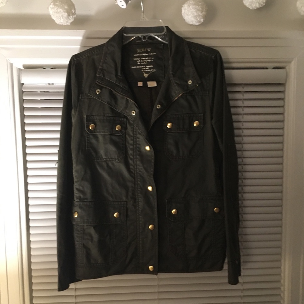 J. Crew green jacket